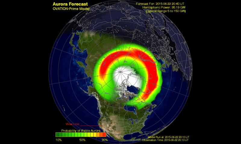 Illustration for article titled Watch for Incredible Northern Lights From Tonight's Geomagnetic Storm